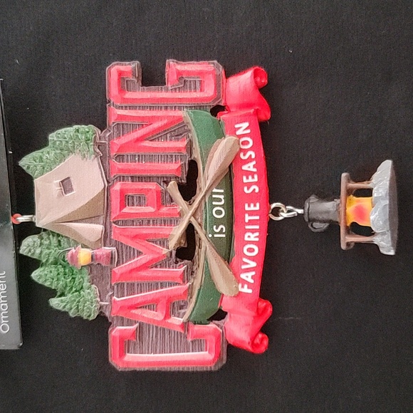 New Camping Is Our Favorite Season Christmas Ornament - Picture 2 of 4